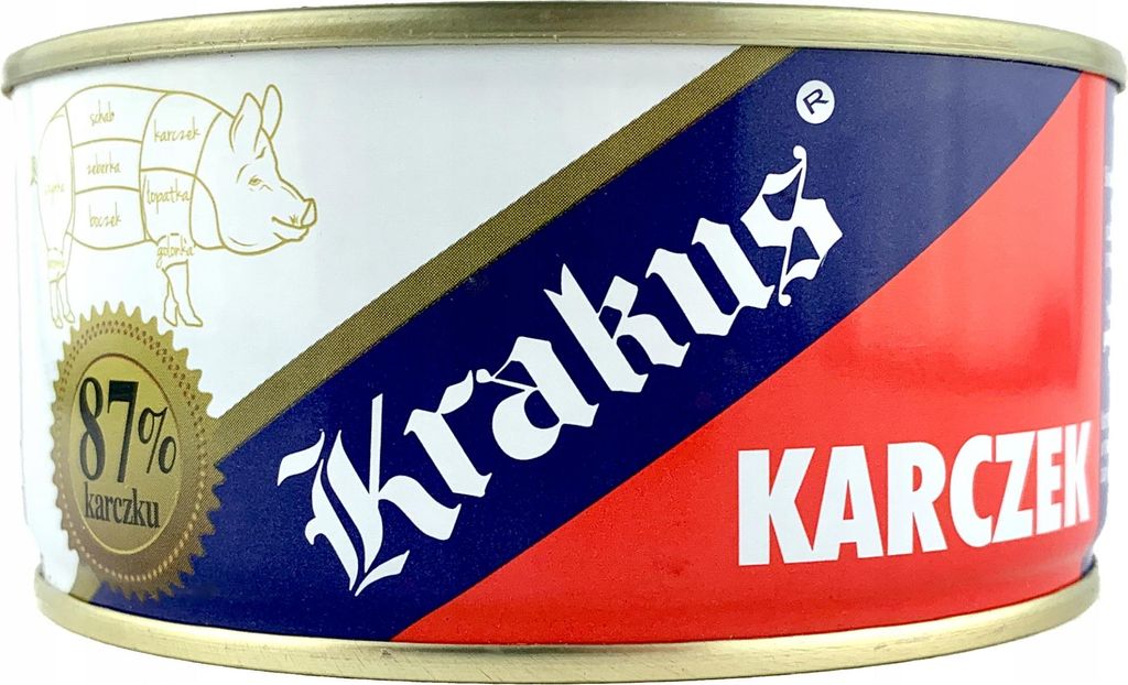 Krakus Karczek Wieprzowy Konserwa 300 G Zdjęcie produktu 