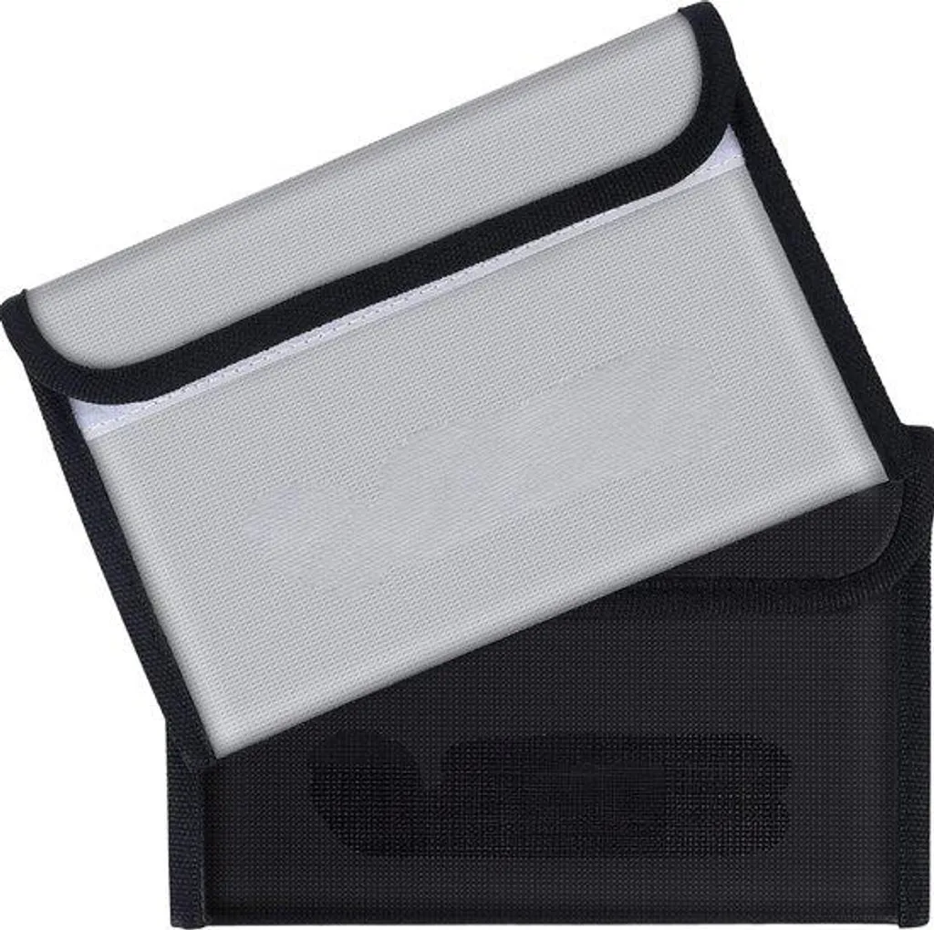 Porte-documents noir Feuerfest ignifugé et imperméable format A4