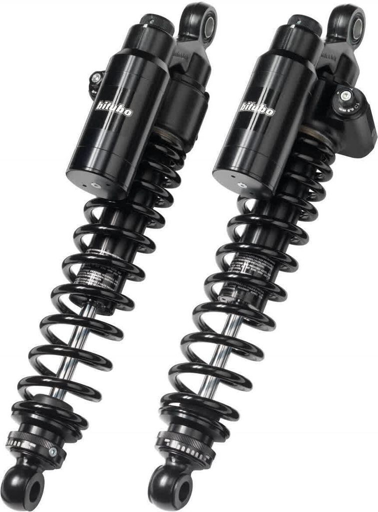 Paar BITUBO Stoßdämpfer mit hydraulischer Vorspannfeder für KAWASAKI