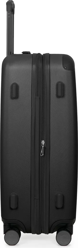 HAUPTSTADTKOFFER Spree Set de 3 Valises Rigides TSA Noir S M L