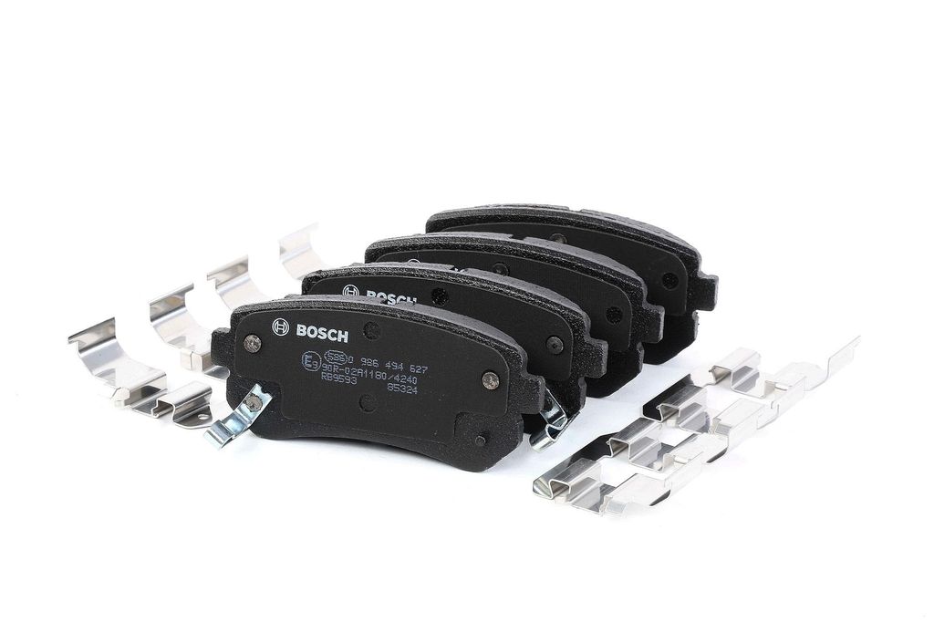 BOSCH Bremsbeläge Satz Hinten für HYUNDAI ix35 (LM, EL, ELH) 0 986 494 627