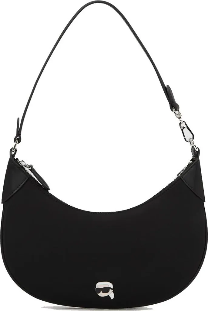 Sac à Épaule Karl Lagerfeld Noir Ikon Nylon - Adieu les Sacs Trop Lourds