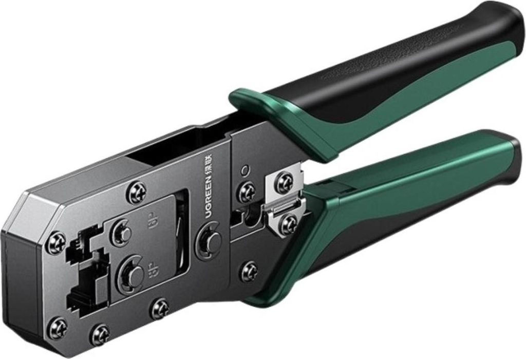 Ugreen NW136 RJ45/RJ11/RJ12 Crimpzange Grn Produktbild 