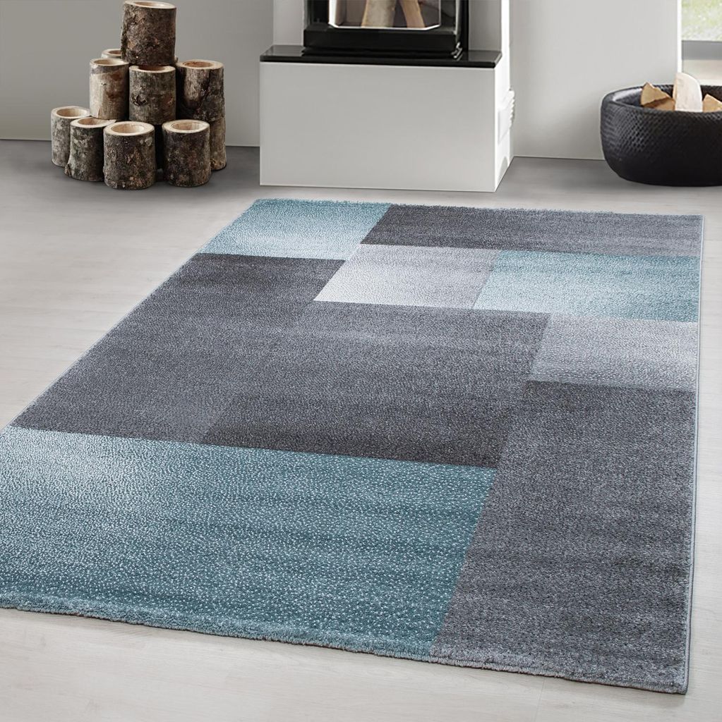 Carpetsale24 Moderner Kurzflor Teppich - Abstraktes Design Produktbild 