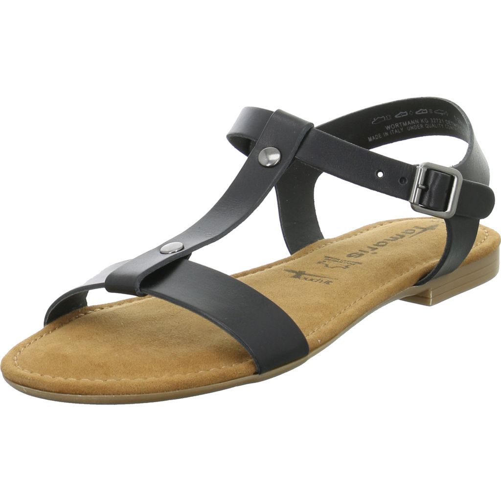 Tamaris Damen Klassische Sandalen 28149 001 Farbe: Schwarz Größe: 36