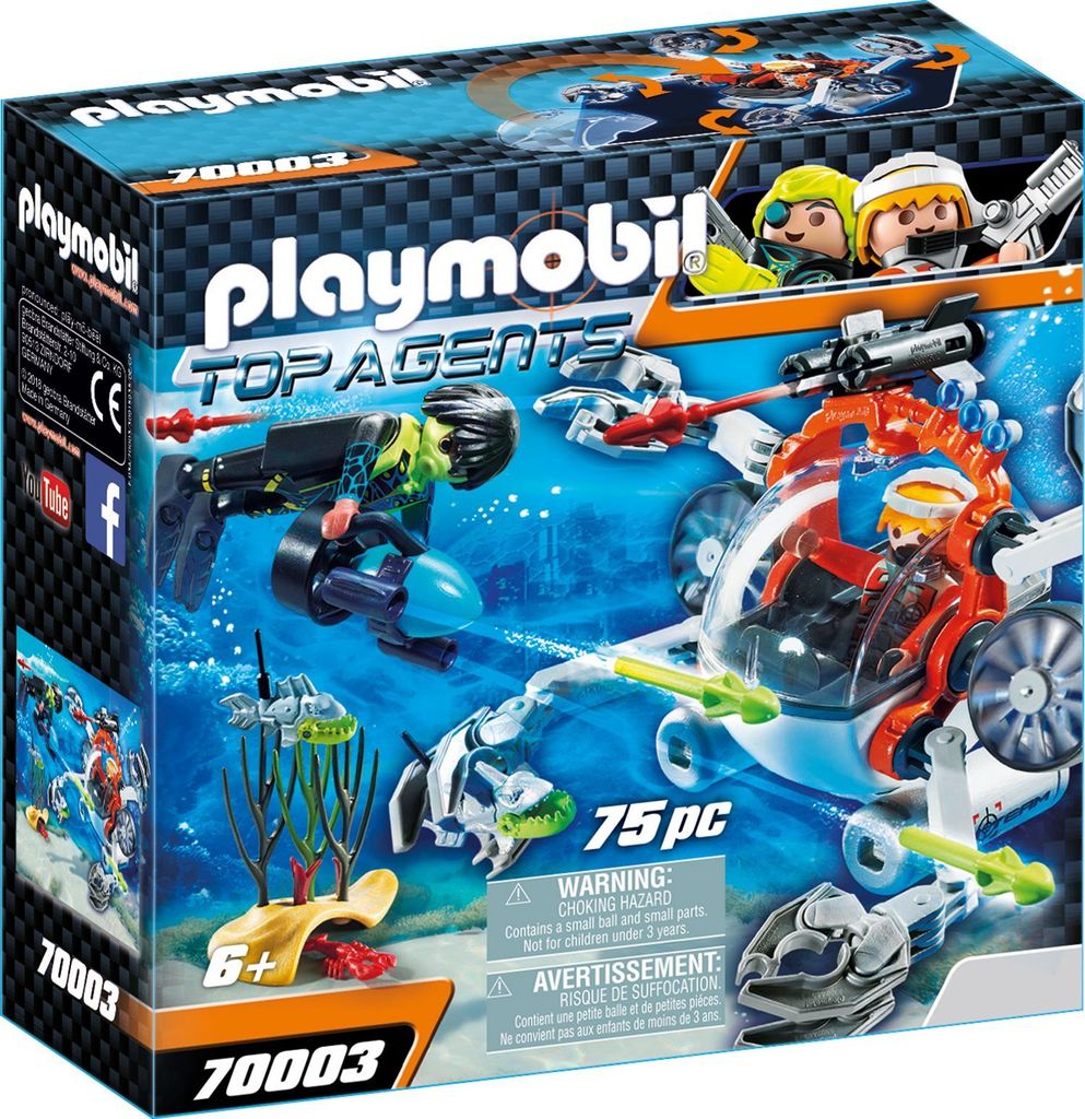 PLAYMOBIL SPY TEAM Sub Bot, 70003 Produktbild 