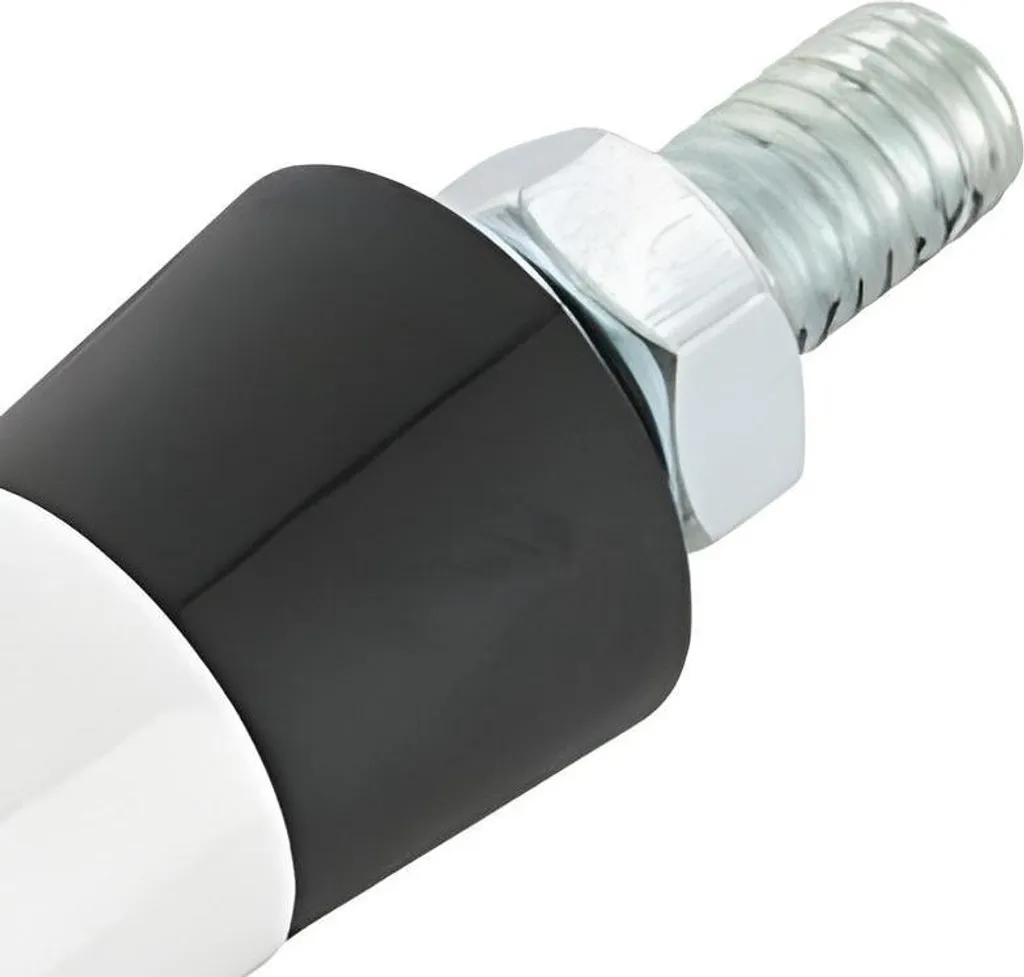 Clignotant LED Homologué STR8 Curve Design Blanc et Ligne Noire