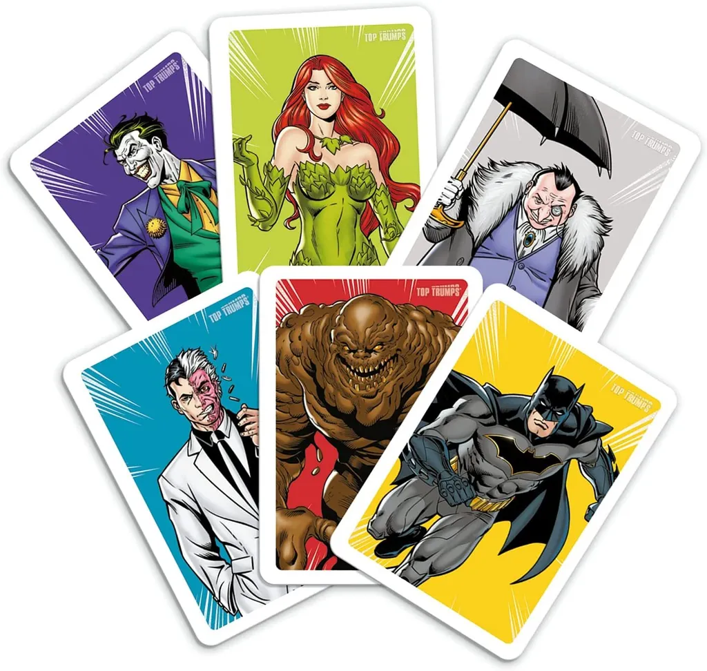 Jeu de Société Top Trumps Match Batman - Jeu de Réflexion 5 en Ligne - 3