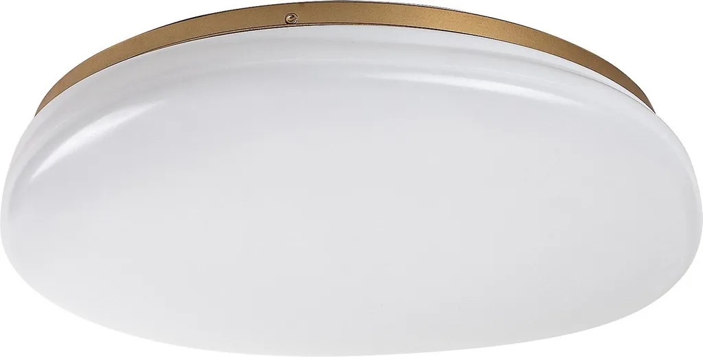 Plafonnier LED Salle de Bain Doré Caliope Rabalux IP44 24W pour une Lumière Pure