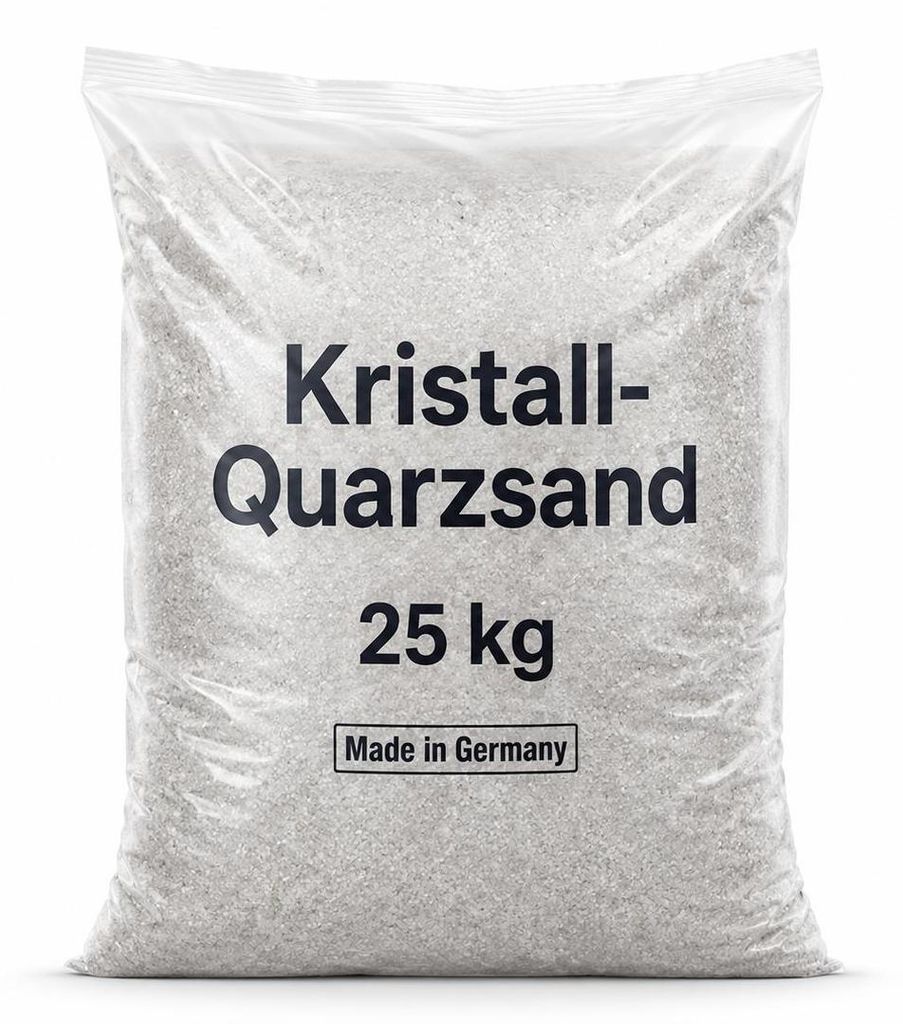 Quarzsand 9 Körnung 0,1-0,5 mm 25 Kg Sack Produktbild 