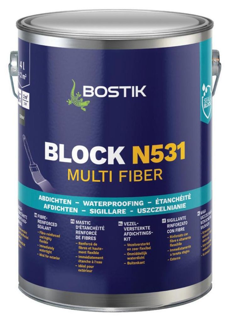 Uszczelniacz Z Włóknami Block N531 Bostik Zdjęcie produktu 