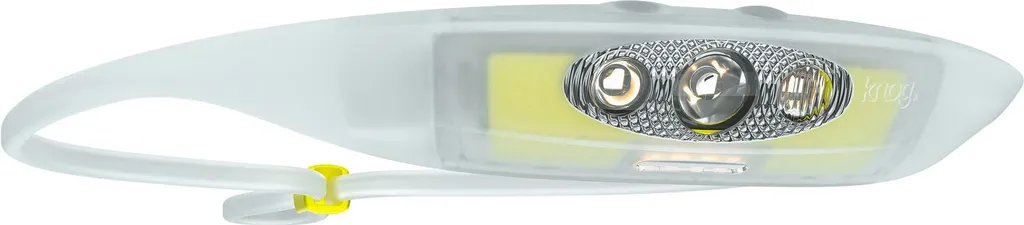 Knog Bandicoot Run Lampe frontale LED réglable coloris lime silicone
