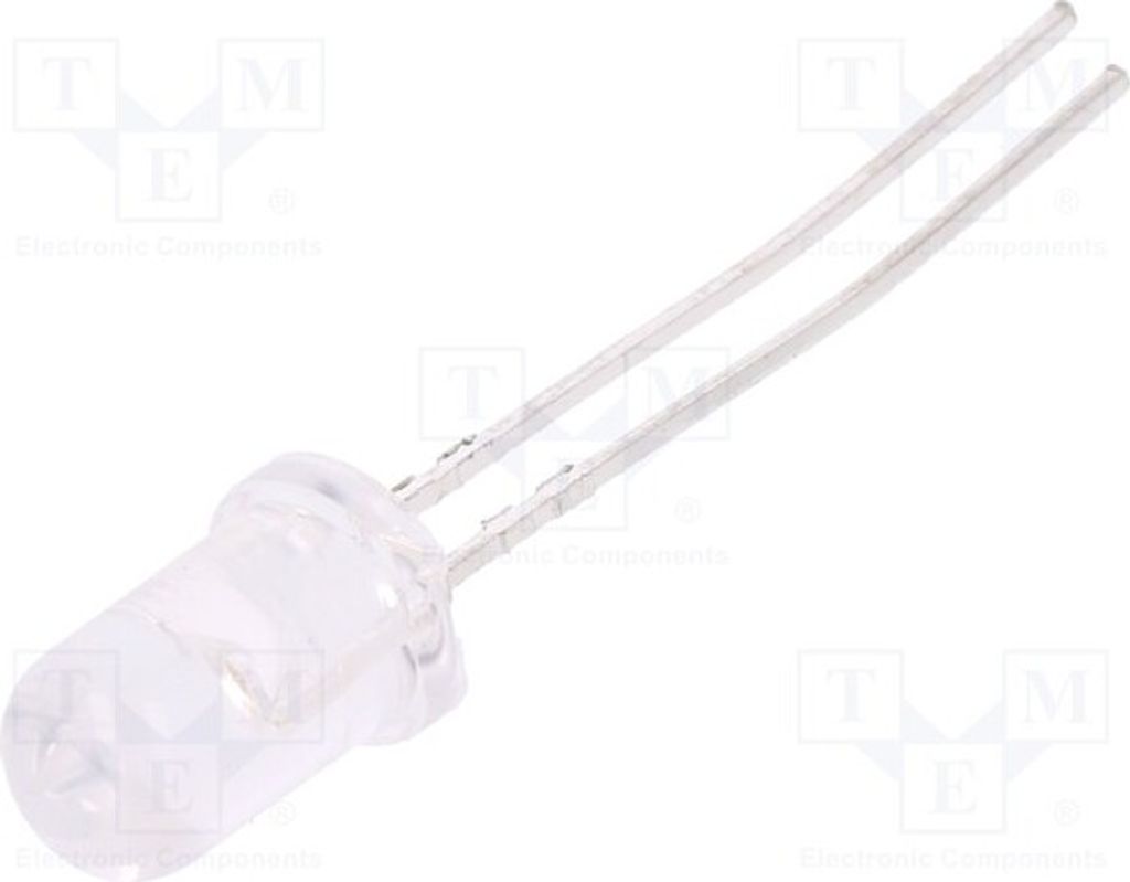 2x LED 20mA HLMP-EG3G-VX0DD LED Dioden THT 5mm 4200÷9300mcd rot 30° 1,8÷2,4V 5mm