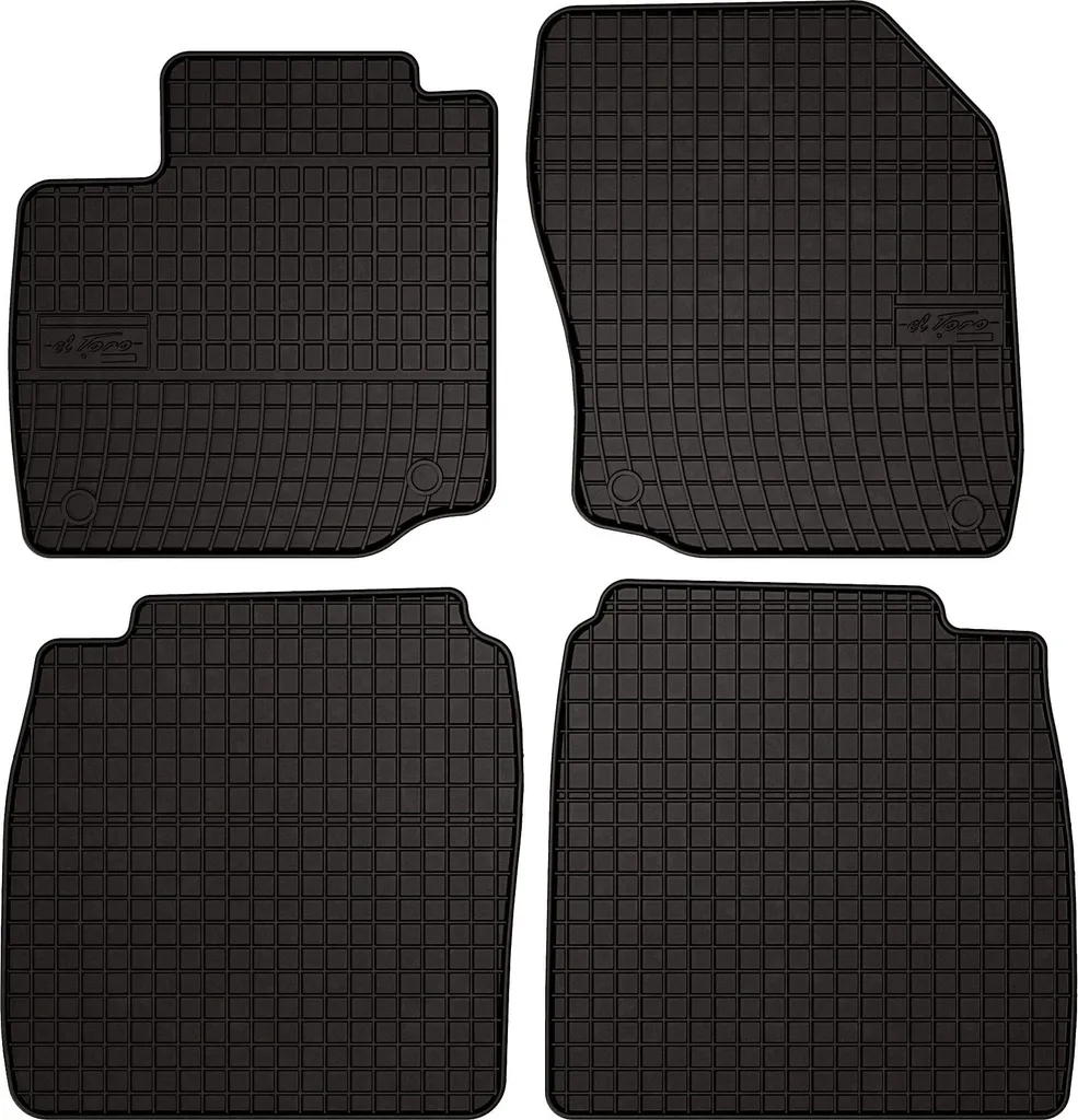 Tappetini Auto in Gomma Honda Civic IX (2012-2016) Neri | Offerta