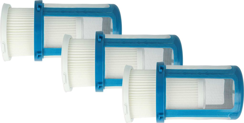 vhbw 3x Kombifilter (Vorfilter + HEPA-Filter) kompatibel mit Black & Decker Multipower Allergy CUA625BHA, CUA525BHA Staubsauger