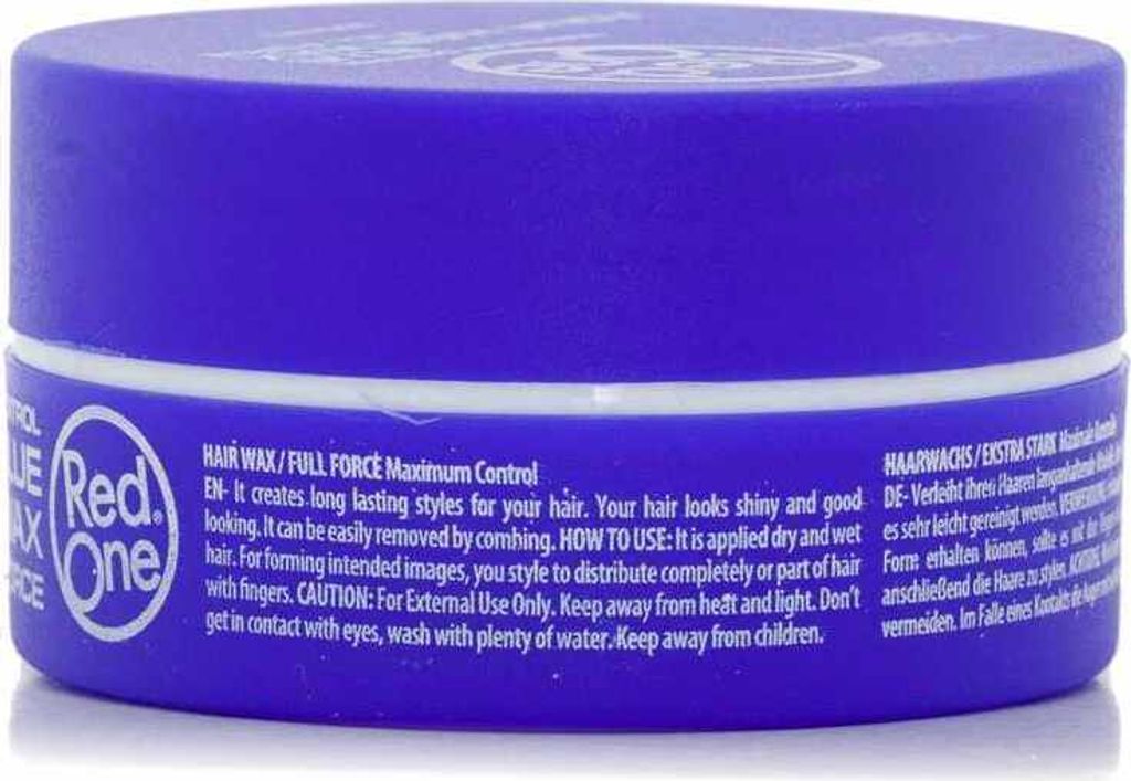 Red One Aqua Haargel Wachs Extra Stark Blau, 150 ml Produktbild 7