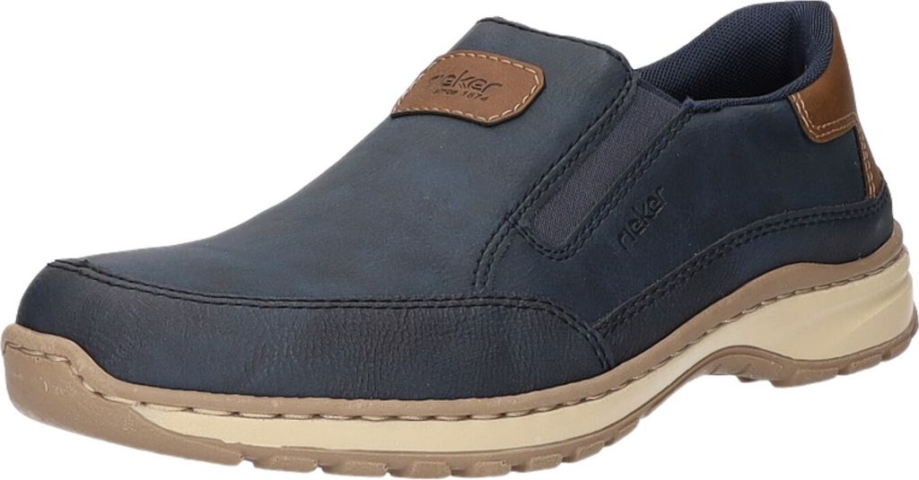 Rieker Klassische Slipper Herren 31393836383836 Blau 46 EU