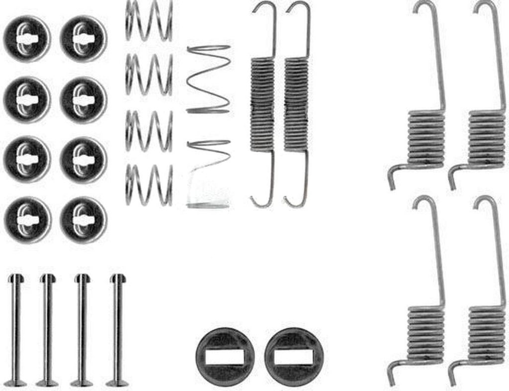 Zubehörsatz Bremsbacken Ø 230 mm A.B.S. für u.a. MERCEDES-BENZ T1
