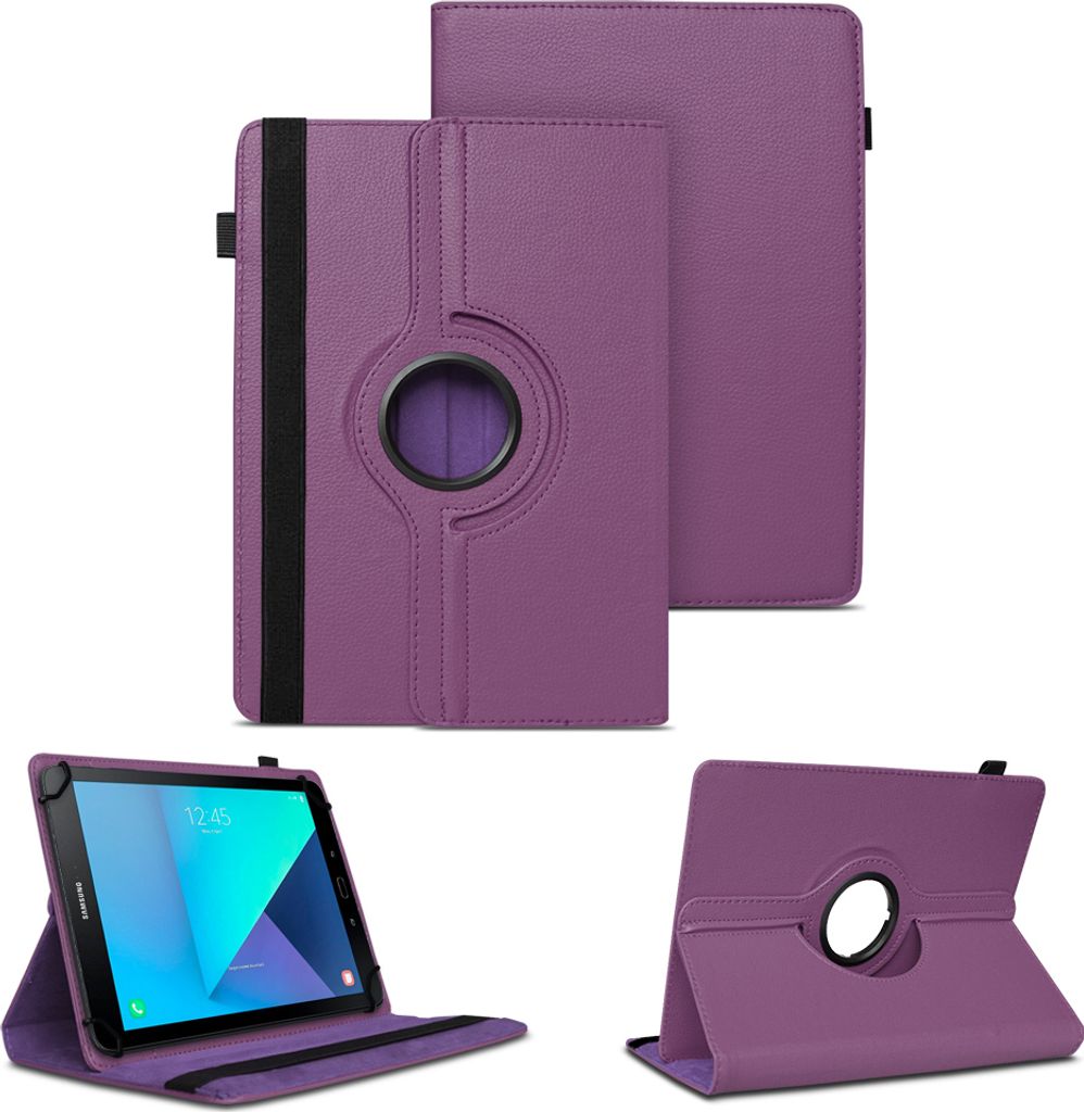 Schutzhülle für VASOUN Tab 11 / Tab 15 Tablet Hülle Tasche Cover 360 DrehbarFarben:Lila