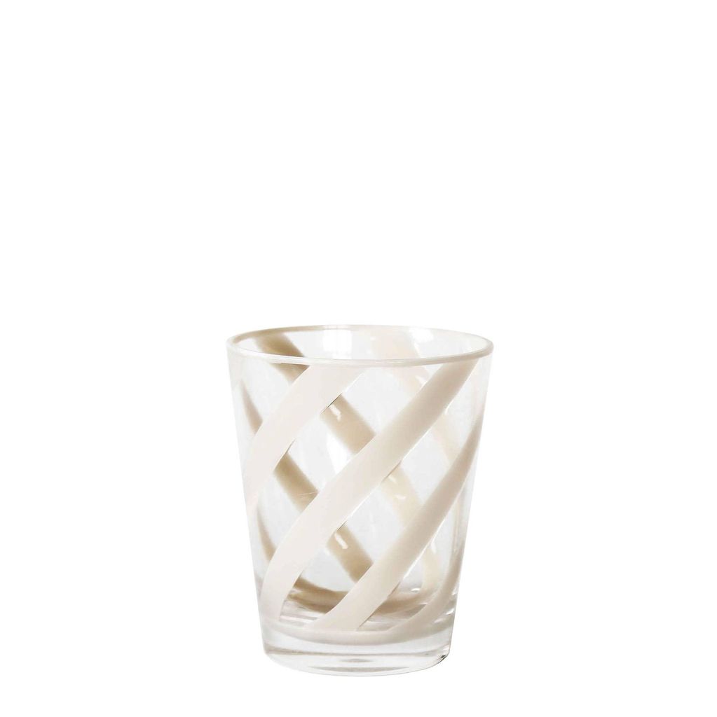 Trinkbecher - Spirale Creme, klein