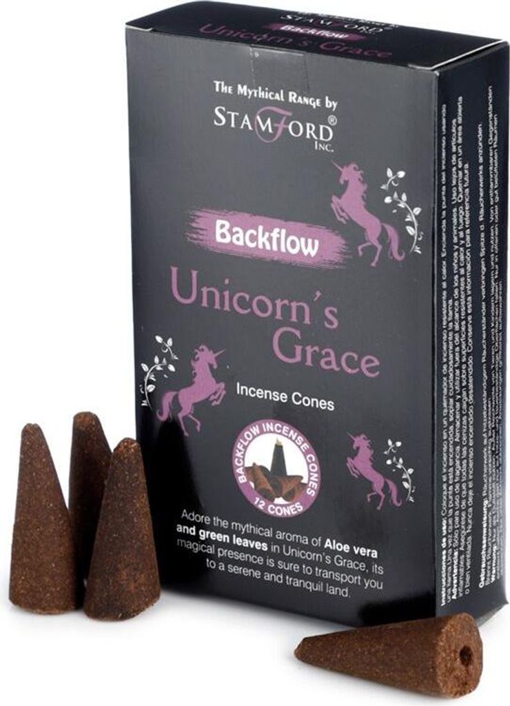 37483 Stamford Backflow-Räucherkegel – Grace of the Unicorn