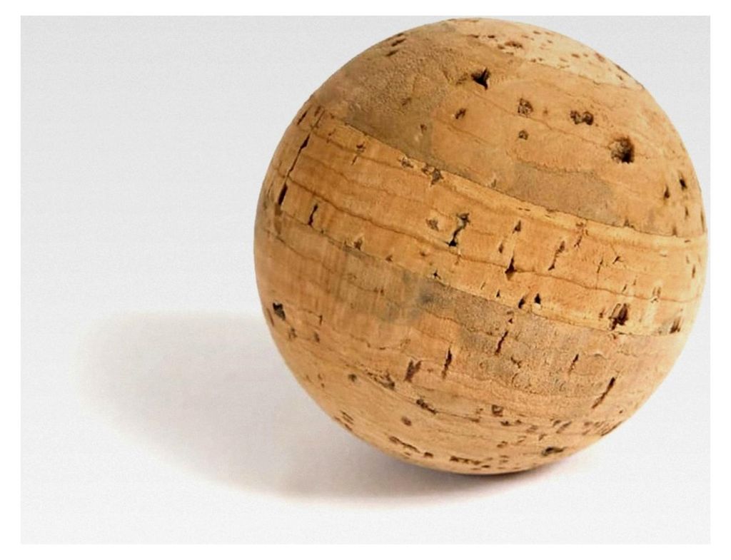 Kork-Massagebälle, Triggerpunkt-Therapieball, Korkball-Roller für Muskelverspannungen, Tiefengewebeentlastung (3 cm)