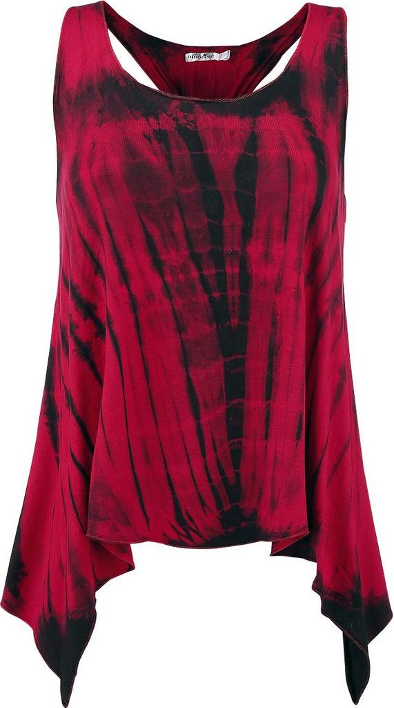 Innocent Top Damen Tye Knot Top Red Stripe rot L