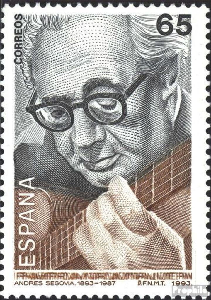 Briefmarken Spanien 1993 Mi 3100 (kompl.Ausg.) postfrisch Segovia