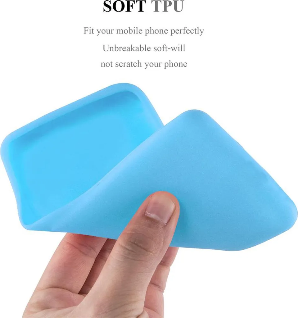 Cover Huawei NOVA 5 PRO Cadorabo Blu - Protezione TPU Flessibile Slim - 5