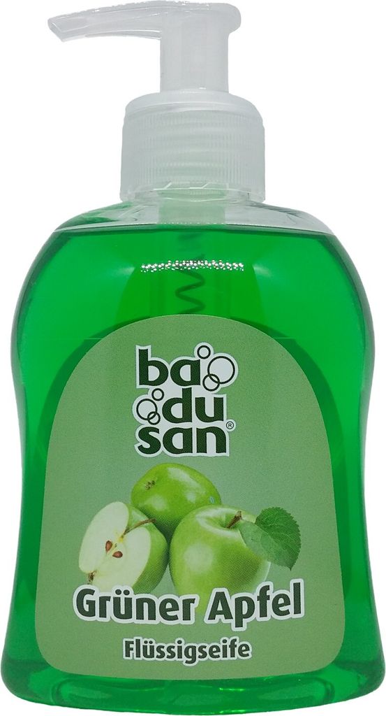 Badusan Flüssigseife Grüner Apfel 300ml Produktbild 