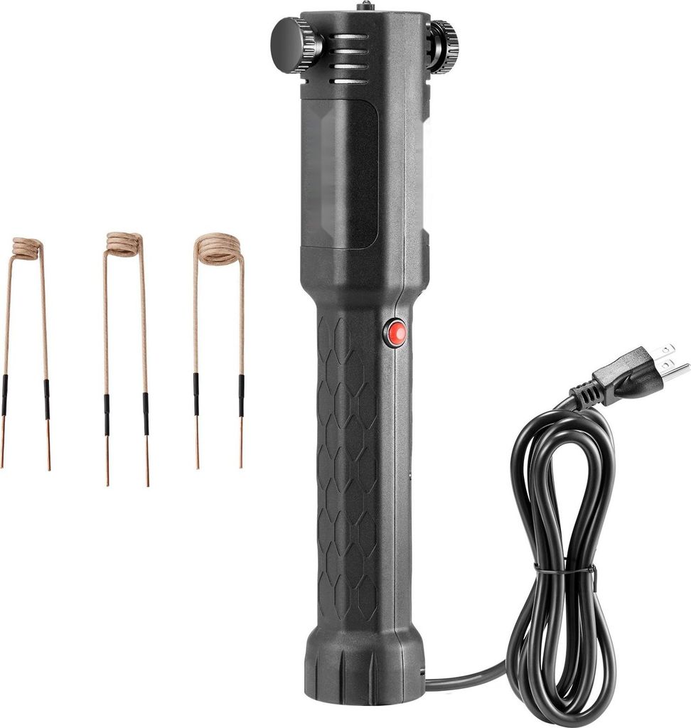 Induktionsheizgerät - Bolzen- & Schraubenlöser-Set - 1100 W Leistung - Magnetisch & Kontaktlos - Mit 3 Spulen - Für Rostige Schrauben & Muttern ...