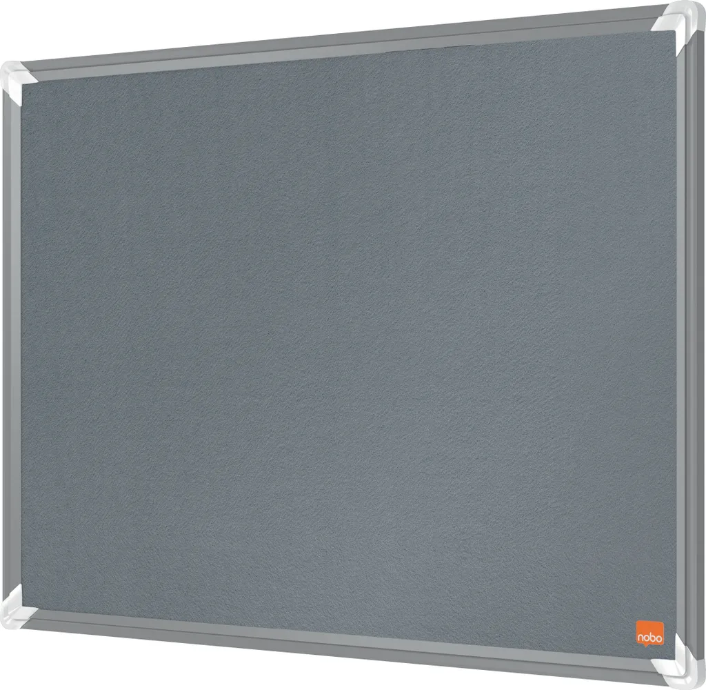 Tableau feutre gris Nobo Premium Plus surface auto-cicatrisante 60x45cm