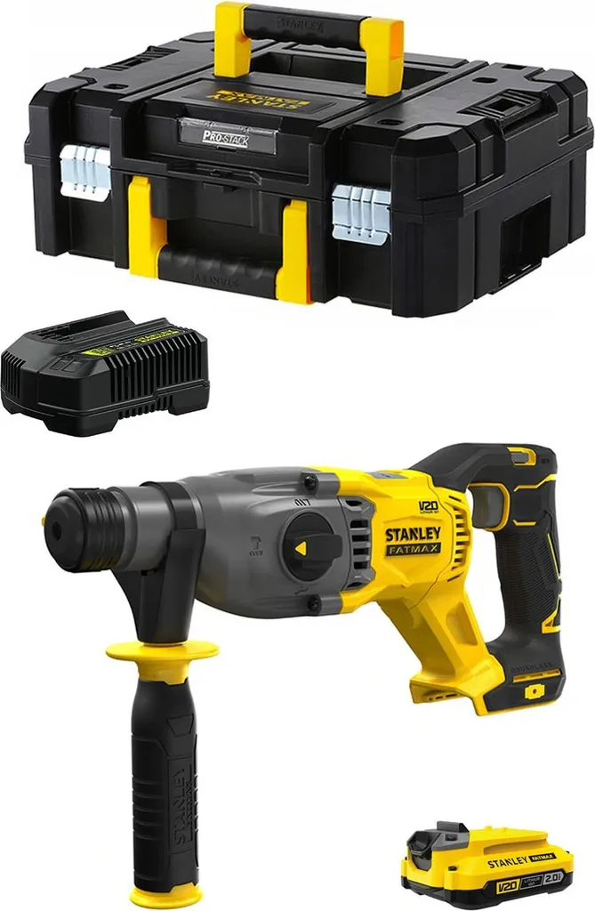 Marteau Combiné SDS-Plus 18V STANLEY SFMCH900D1T Puissance et Précision