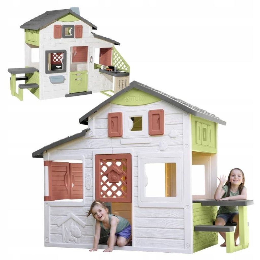 SMOBY NEO FRIENDS - Huisje voor kinderen met keuken en Productafbeelding 