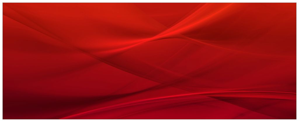 Wallario Wandbild aus Acryl, 125 x 50 cm, freischwebende Optik - Abstrakte rotes Muster - roter Stoff