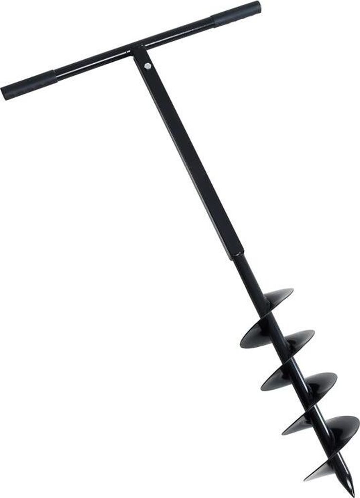 Erdlochbohrer Erdbohrer Handbohrer 150 mm Bohrer Pfahlbohrer Brunnenbohrer