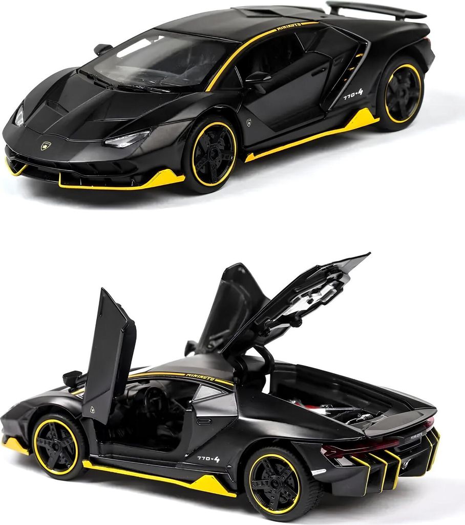 Modell Lamborghini LP770 1:32 Licht Sound Metallauto mit Produktbild 