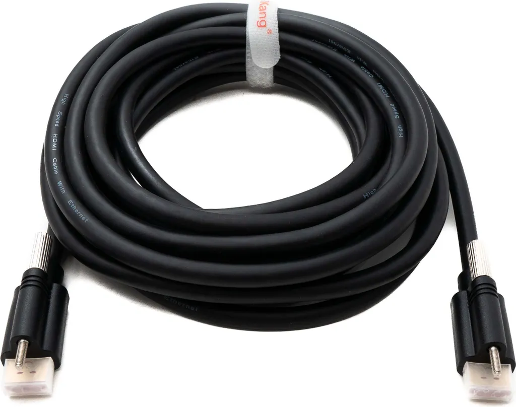 Cavo HDMI 5 Metri 2.0 Maschio-Maschio a Vite - Panel Mount 4K
