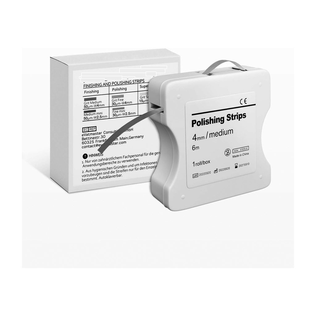 Zahn Schleifpapier, Dental Polierstreifen, Size Mittel - Produktbild 