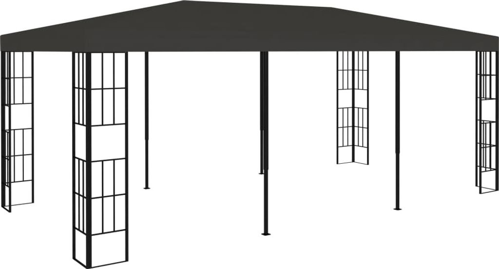 Pavillon 3x6 m Anthrazit