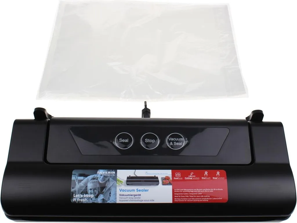 Severin FS 3610 Machine sous Vide Compacte pour Conservation des Aliments - 11