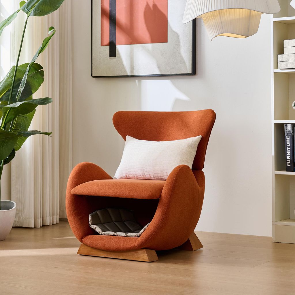 Fauteuil lounge MODFU style requin-baleine, fauteuil TV Image du produit 