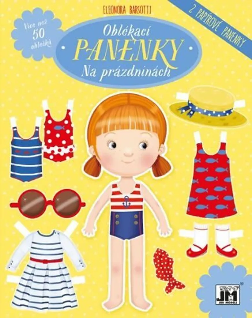 Livre de stickers et poupées à habiller pour les vacances en famille