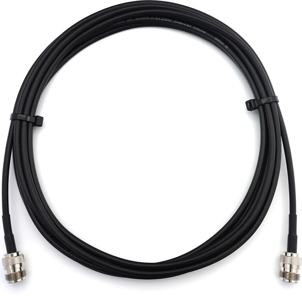 N Buchse auf N Buchse RG58 Koaxialkabel 8m - Verlängerung Low Loss antennenkabel 50ohm - für WiFi RF Antenne GSM LTE 4G 5G 6G Router Signalverst...