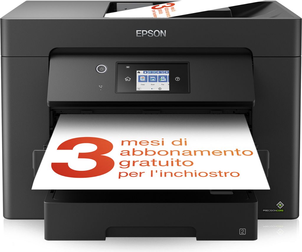 Epson WorkForce Pro WF-7835DTW Multifunktionaler Produktbild 