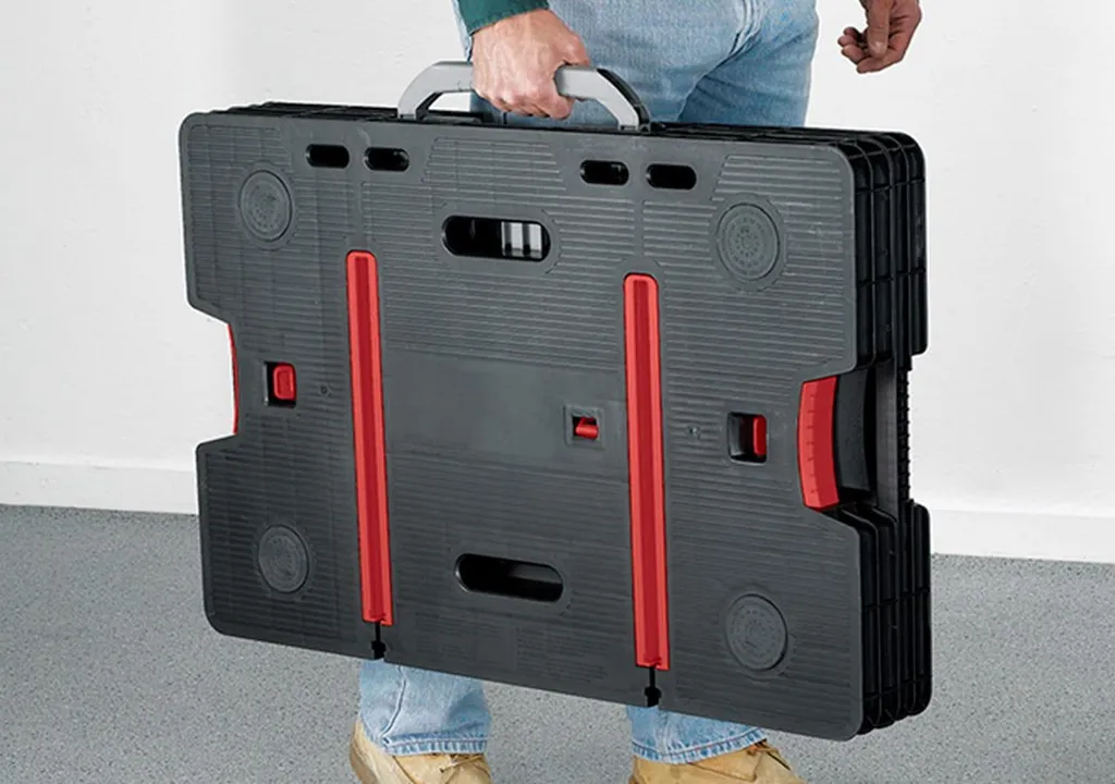 Établi pliant transportable KETER avec plateau de serrage polyvalent - 41