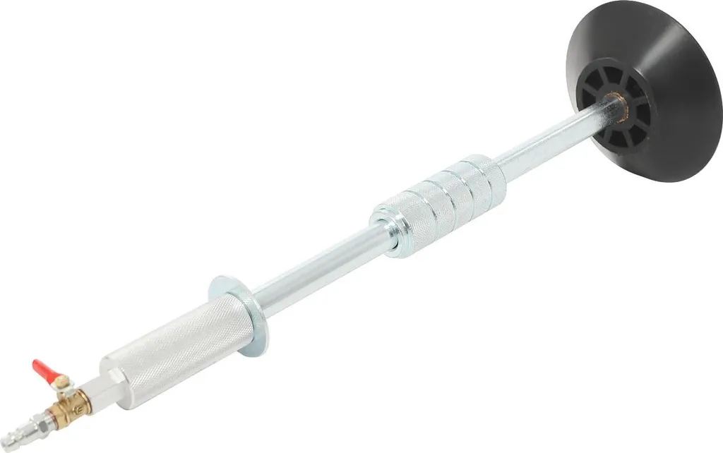Kit de débosselage sans peinture pneumatique argent avec ventouses pro