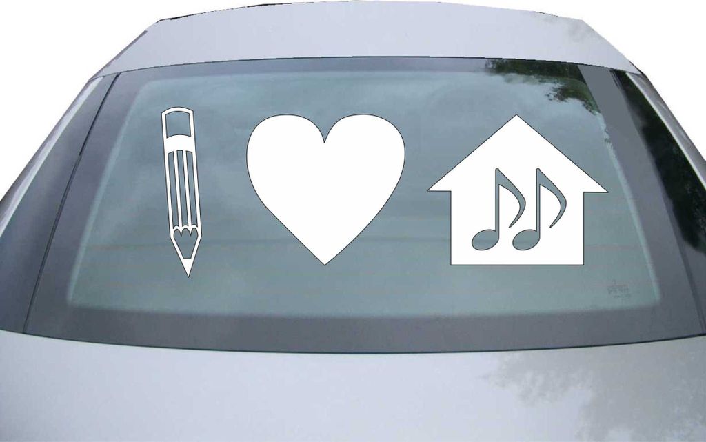 Indigos UG - Aufkleber Heckscheibe & Motorklappe DE2481 - weiß - 600x228 mm - Zebra - Auto Scheiben Fenster Heckklappe Tuning Racing JDM - Die cut