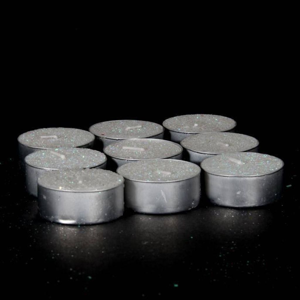 Weiße wärmende kerze x 9 - Feeric Lights & Christmas