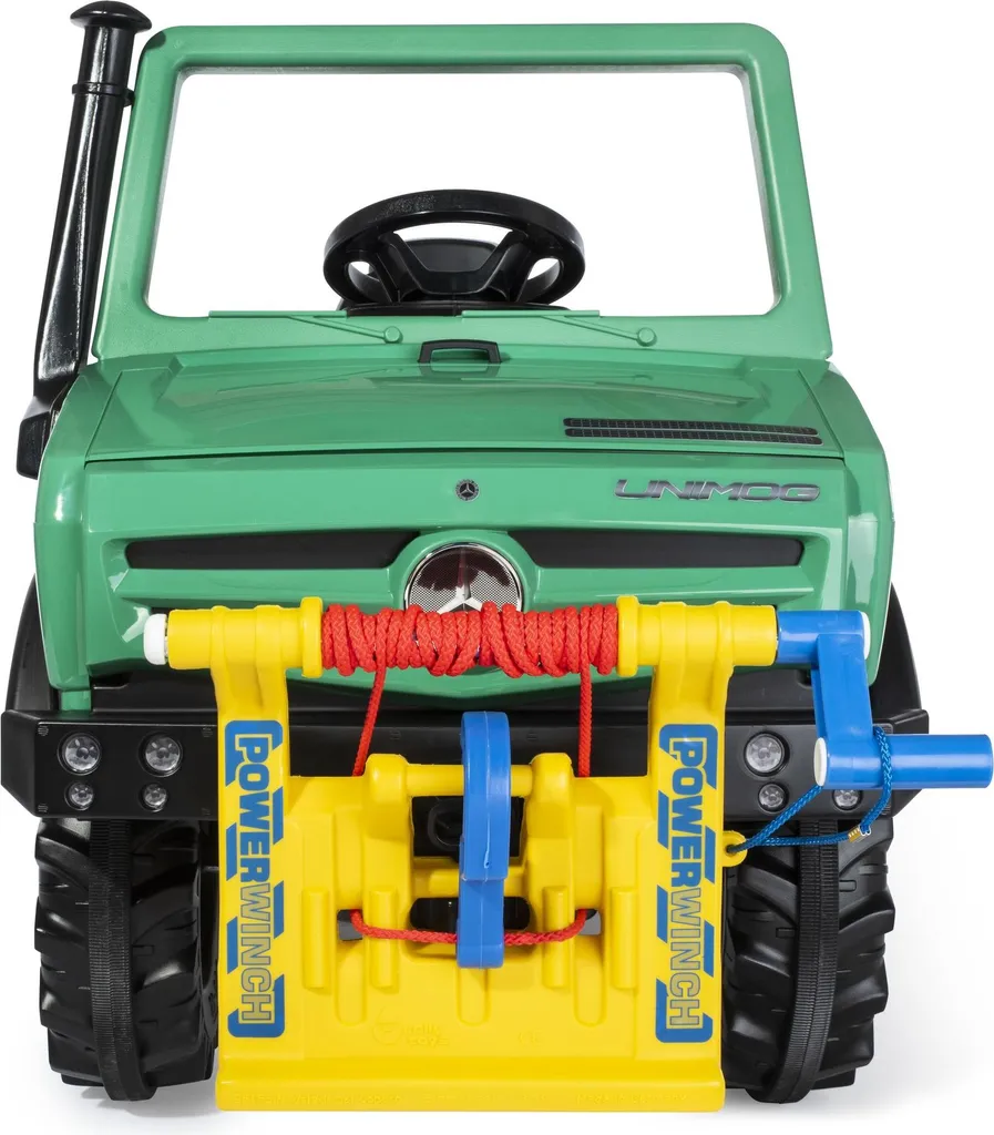 Jouet à pédales Mercedes Unimog résistant pour terrains difficiles - 8